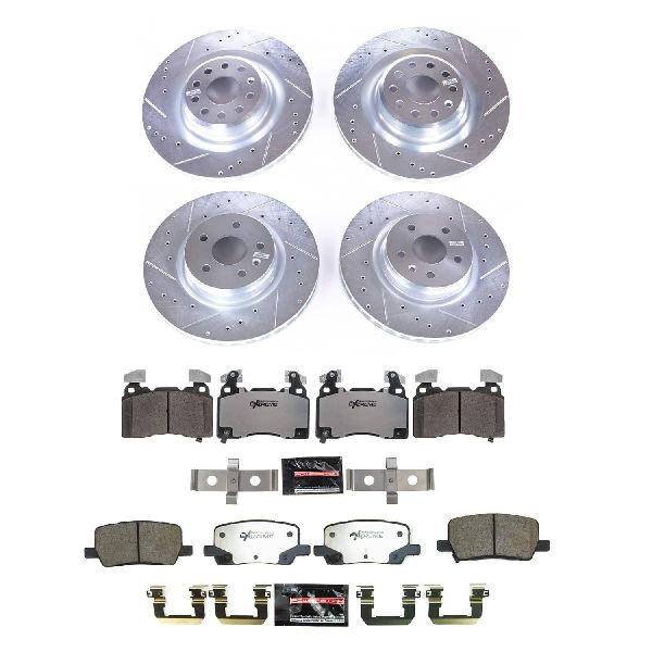 2017-2021 Tesla X Disc Brake Kit - Front and Rear (Powerstop)