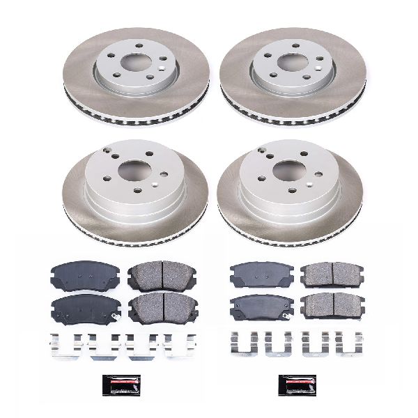 2010-2017 Chevrolet Equinox Disc Brake Kit - Front and Rear (Powerstop)