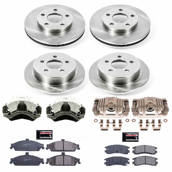 1999-2004 Oldsmobile Alero Disc Brake Kit - Front and Rear (Powerstop)