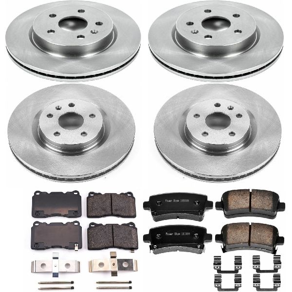 2014-2017 Buick Regal Disc Brake Kit - Front and Rear (Powerstop)