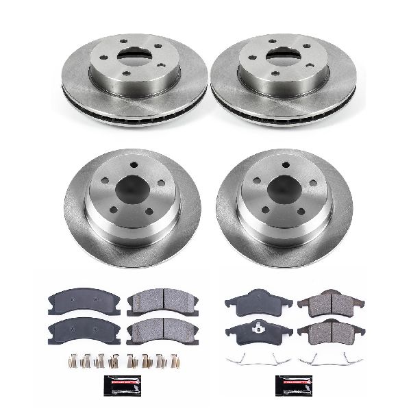 1999-2004 Jeep Grand Cherokee Disc Brake Kit - Front and Rear (Powerstop)