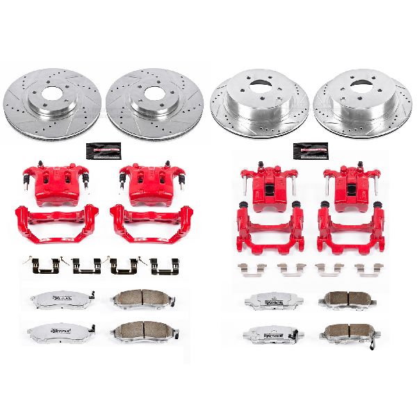 2011-2014 Nissan Murano Disc Brake Kit - Front and Rear (Powerstop)