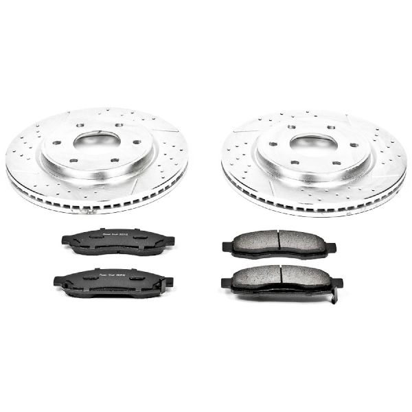 2005-2007 INFINITI QX56 Disc Brake Kit - Front (Powerstop)