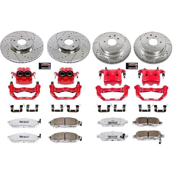 2006-2009 INFINITI M45 Disc Brake Kit - Front and Rear (Powerstop)