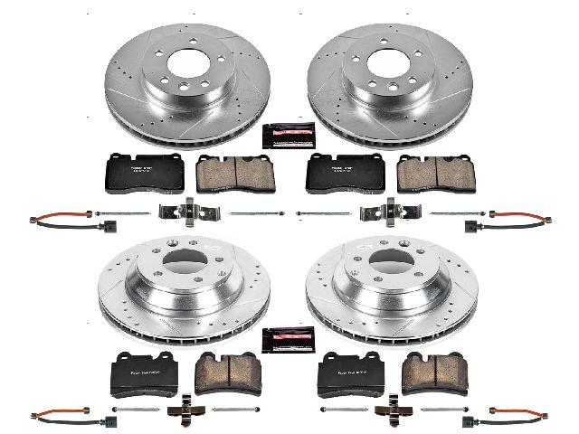 2006 Volkswagen Touareg Disc Brake Kit - Front and Rear (Powerstop)