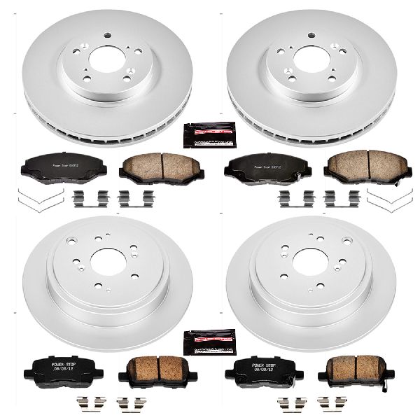 2003-2008 Honda Pilot Disc Brake Kit - Front and Rear (Powerstop)