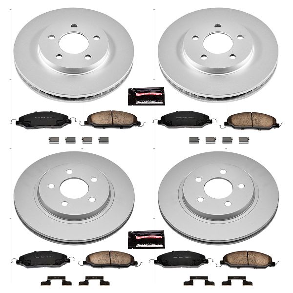 2005-2010 Ford Mustang Disc Brake Kit - Front and Rear (Powerstop)