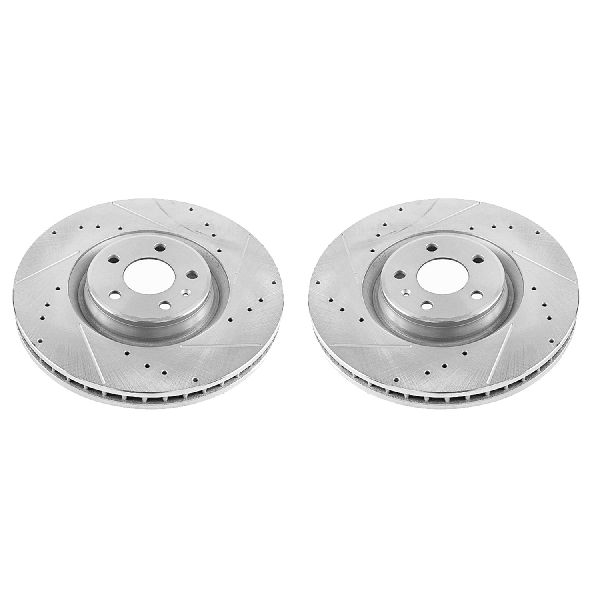 2016-2018 Audi A6 Disc Brake Rotor Set - Front (Powerstop)