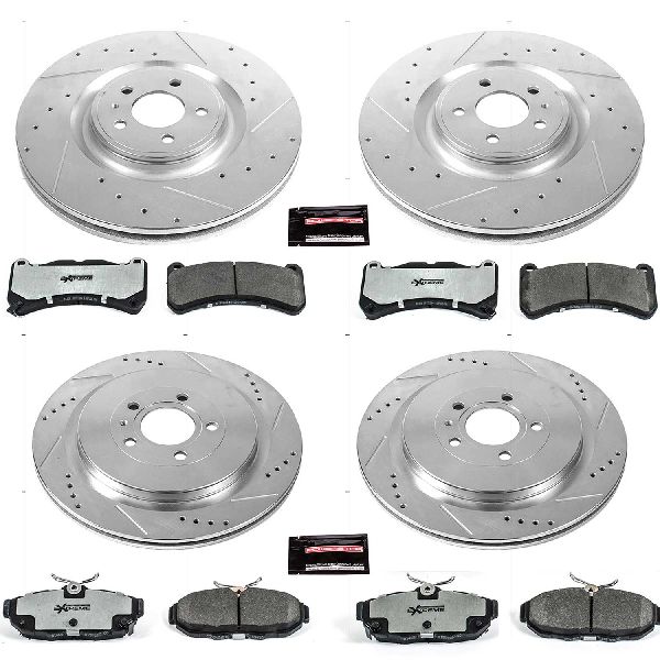 2013-2014 Ford Mustang Disc Brake Kit - Front and Rear (Powerstop)