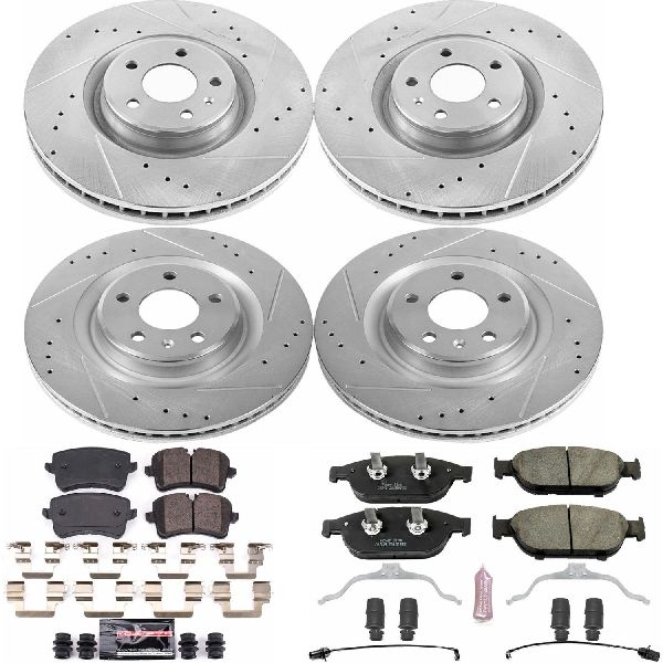 2016-2018 Audi A6 Disc Brake Kit - Front and Rear (Powerstop)