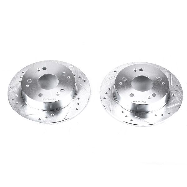 2002-2006 Acura RSX Disc Brake Rotor Set - Rear (Powerstop)