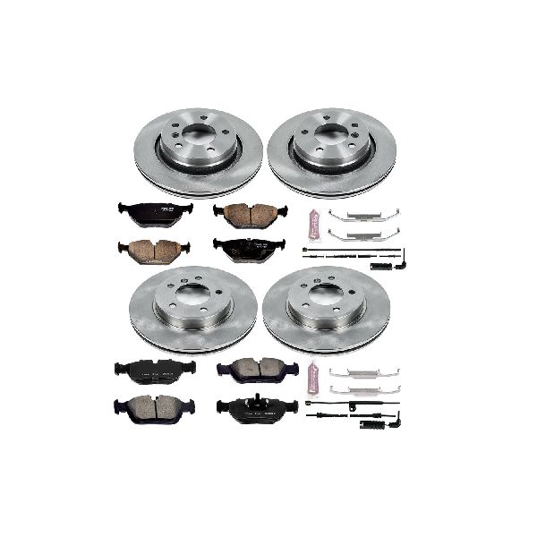 1999-2000 BMW 328i Disc Brake Kit - Front and Rear (Powerstop)
