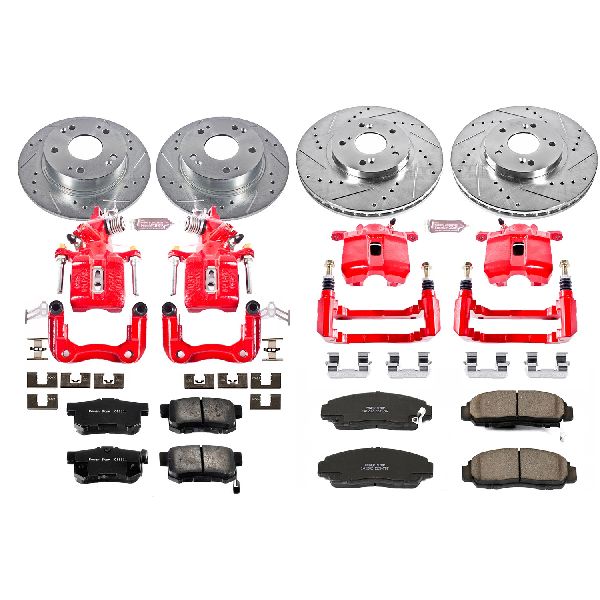 2004-2008 Acura TSX Disc Brake Kit - Front and Rear (Powerstop)
