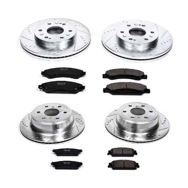 2007-2008 Chevrolet Avalanche Disc Brake Kit - Front and Rear (Powerstop)