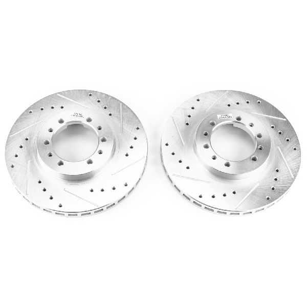 1991-1996 Mitsubishi Montero Disc Brake Rotor Set - Front (Powerstop)