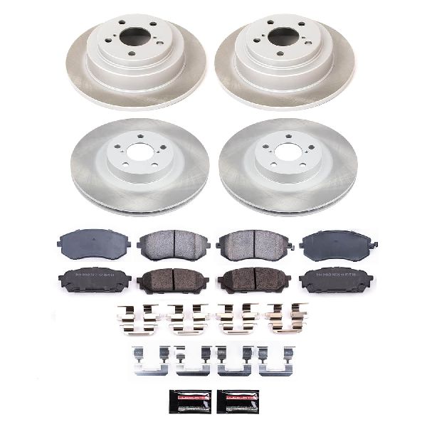 2004-2008 Subaru Forester Disc Brake Kit - Front and Rear (Powerstop)