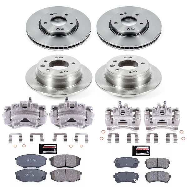 2010-2011 Hyundai Tucson Disc Brake Kit - Front and Rear (Powerstop)
