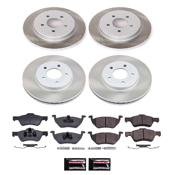 2005-2006 Mazda Tribute Disc Brake Kit - Front and Rear (Powerstop)