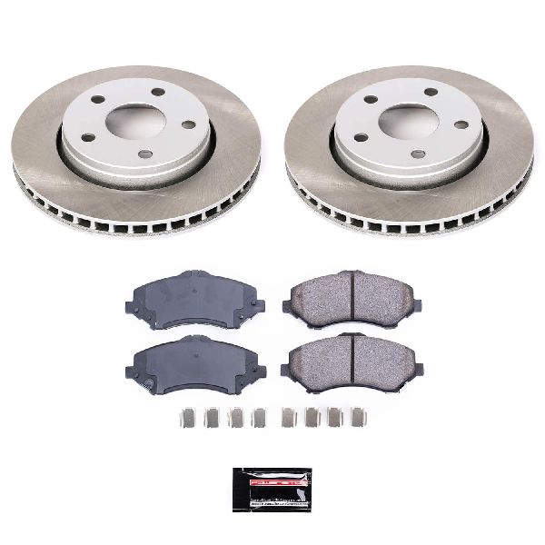 2007-2017 Jeep Wrangler Disc Brake Kit - Front (Powerstop)