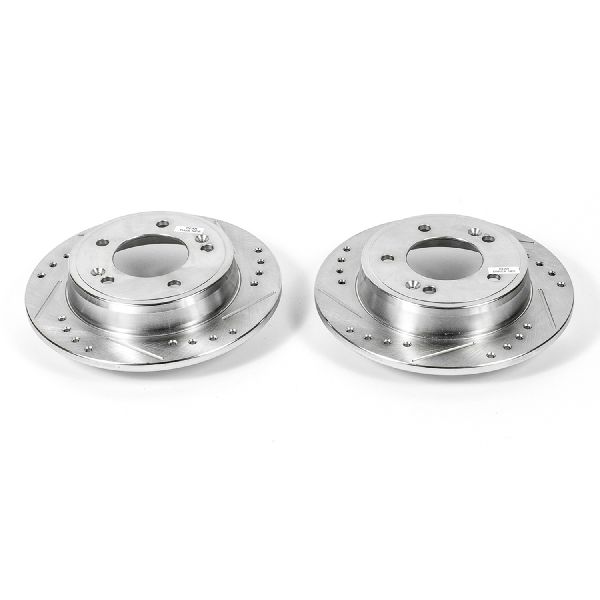 2012-2017 Hyundai Veloster Disc Brake Rotor Set - Rear (Powerstop)
