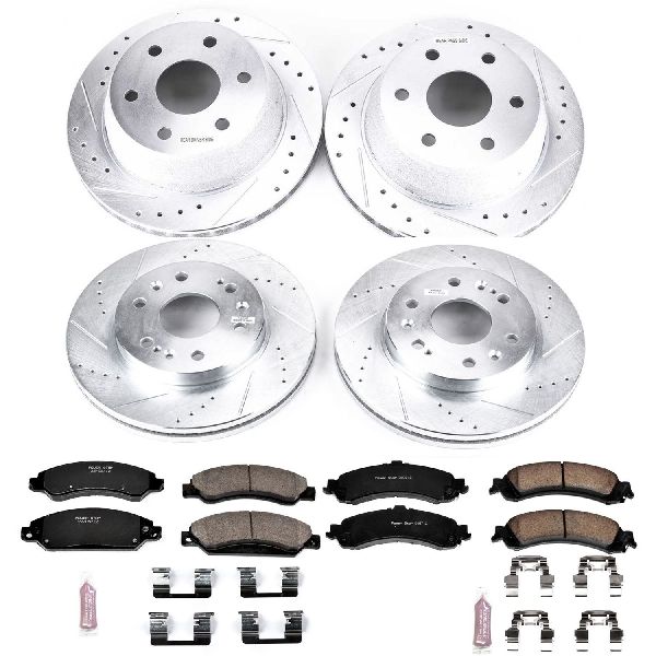 2007 GMC Sierra 1500 Classic Disc Brake Kit - Front and Rear (Powerstop)