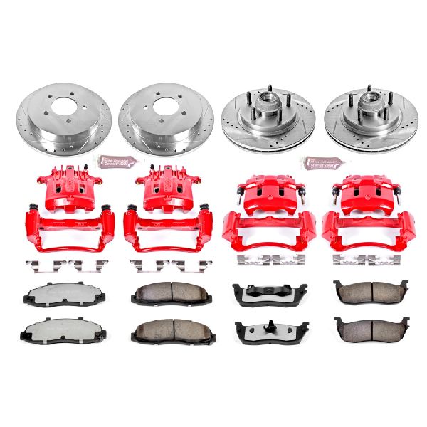 2000-2003 Ford F-150 Disc Brake Kit - Front and Rear (Powerstop)