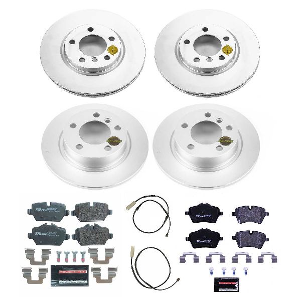 2013-2016 Mini Cooper Paceman Disc Brake Kit - Front and Rear (Powerstop)