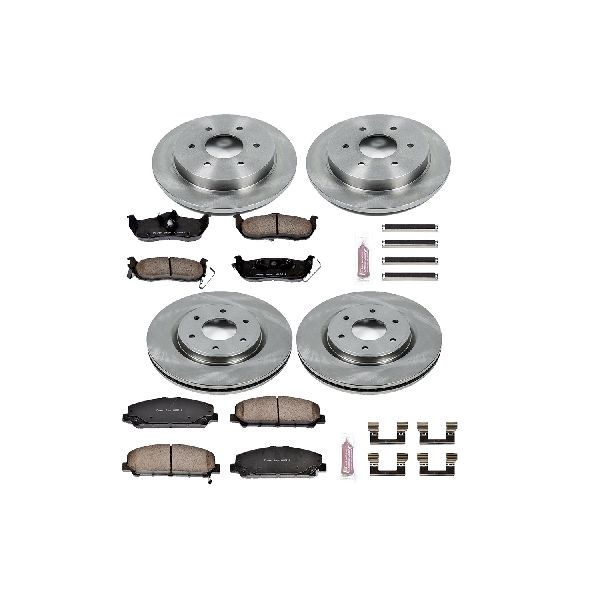 2006-2007 INFINITI QX56 Disc Brake Kit - Front and Rear (Powerstop)