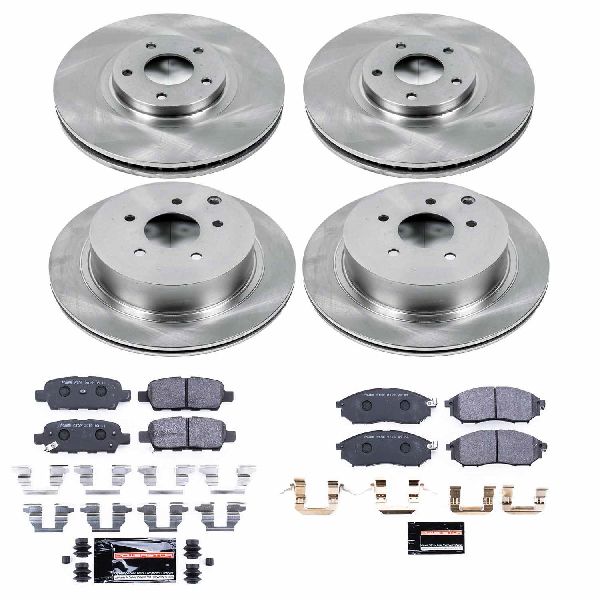 2011-2014 Nissan Murano Disc Brake Kit - Front and Rear (Powerstop)