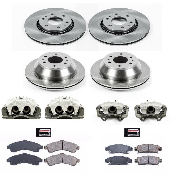 2005 Saab 9-7x Disc Brake Kit - Front and Rear (Powerstop)