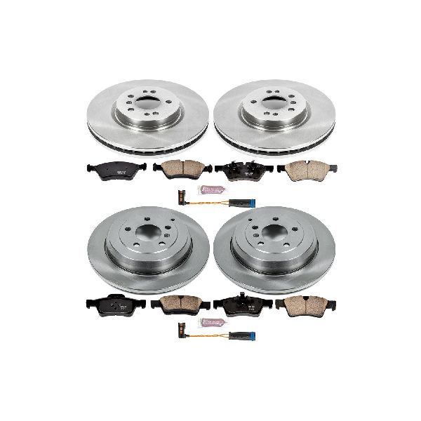 2006-2011 Mercedes-Benz ML350 Disc Brake Kit - Front and Rear (Powerstop)