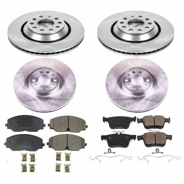 2018-2020 Volkswagen Atlas Disc Brake Kit - Front and Rear (Powerstop)