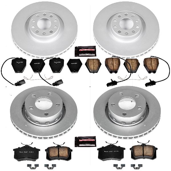 2000-2004 Audi A6 Quattro Disc Brake Kit - Front and Rear (Powerstop)