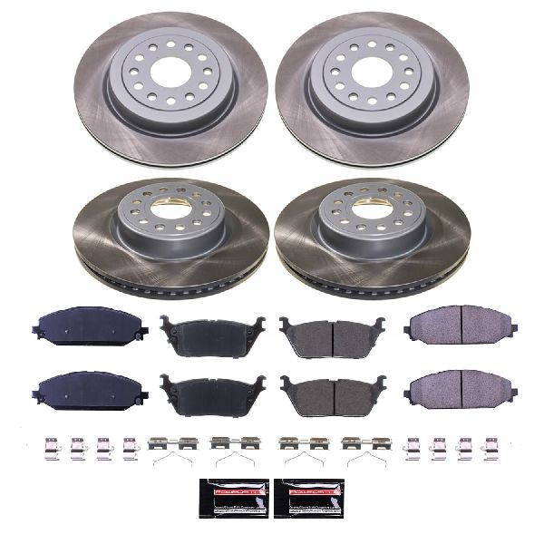 2019-2025 Ram 1500 Disc Brake Kit - Front and Rear (Powerstop)