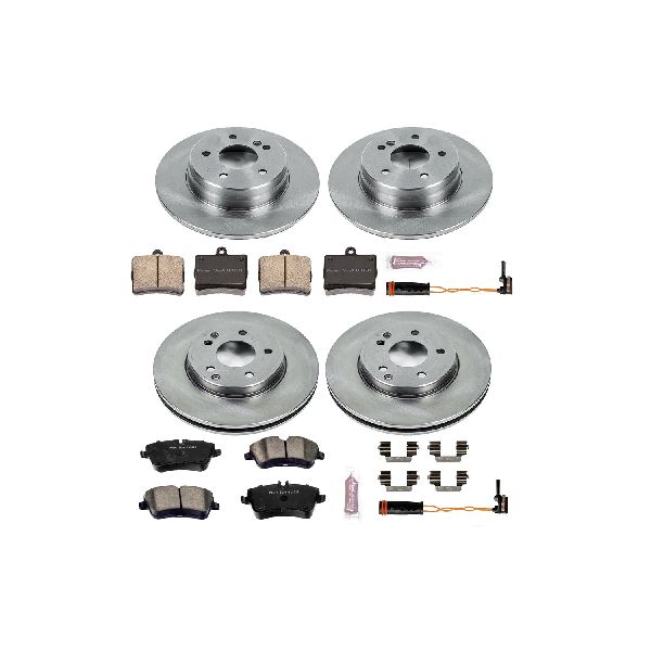 2003 Mercedes-Benz S430 Disc Brake Kit - Front and Rear (Powerstop)
