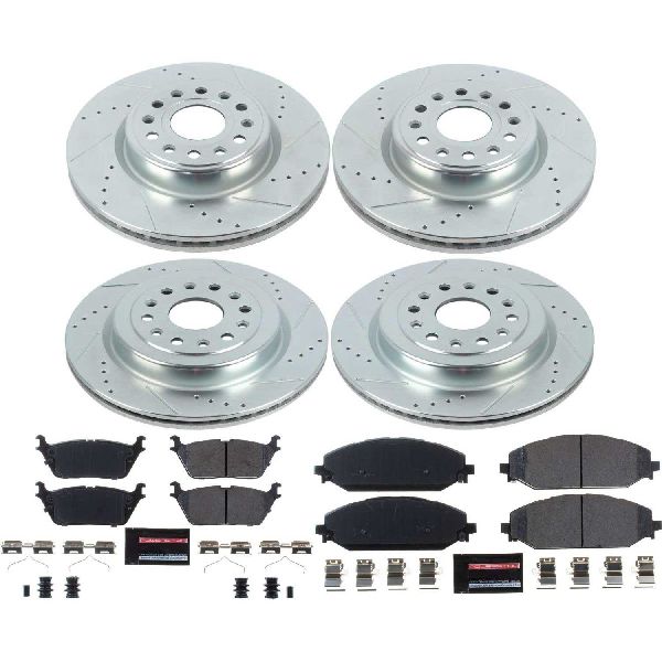 2019-2025 Ram 1500 Disc Brake Kit - Front and Rear (Powerstop)