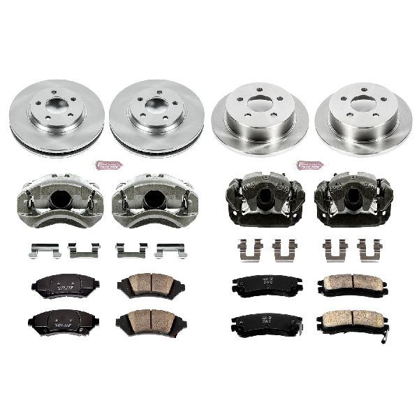 2005 Chevrolet Monte Carlo Disc Brake Kit - Front and Rear (Powerstop)