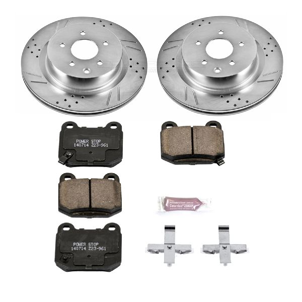 2003-2008 Nissan 350Z Disc Brake Kit - Rear (Powerstop)