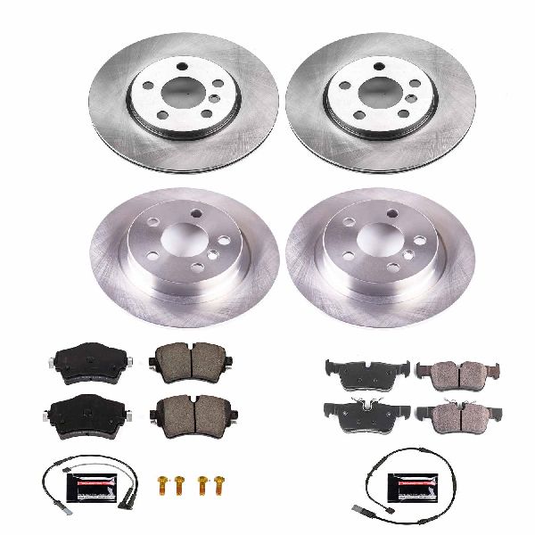 2016-2019 Mini Cooper Clubman Disc Brake Kit - Front and Rear (Powerstop)