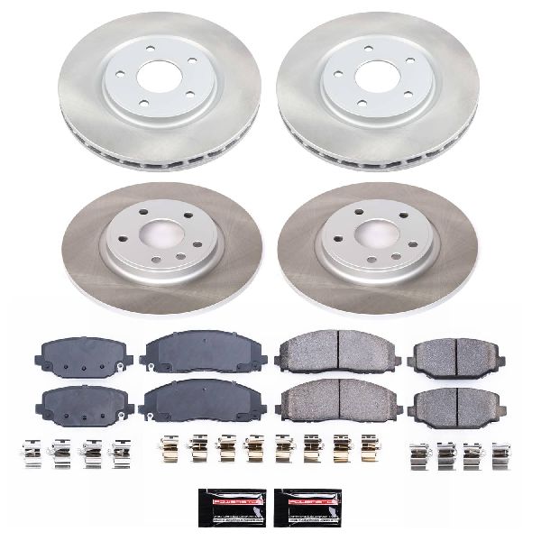 2012-2020 Dodge Grand Caravan Disc Brake Kit - Front and Rear (Powerstop)