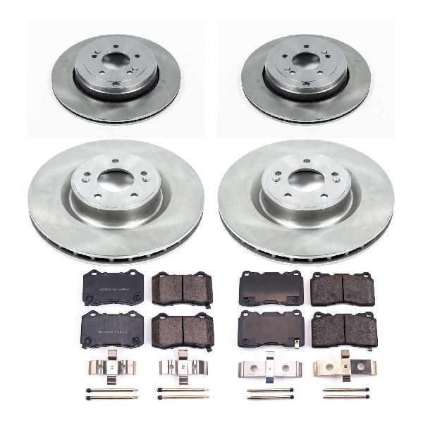 2010-2016 Hyundai Genesis Coupe Disc Brake Kit - Front and Rear (Powerstop)