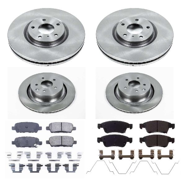 2008-2013 INFINITI G37 Disc Brake Kit - Front and Rear (Powerstop)