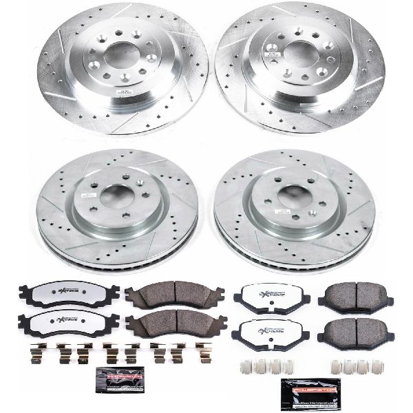 2011-2012 Ford Taurus Disc Brake Kit - Front and Rear (Powerstop)