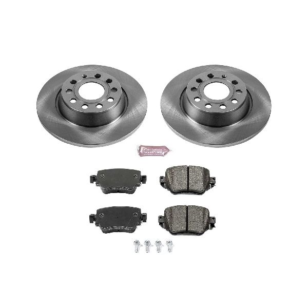 2016-2018 Audi Q3 Disc Brake Kit - Rear (Powerstop)
