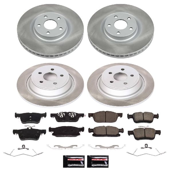 2015-2021 Ford Edge Disc Brake Kit - Front and Rear (Powerstop)