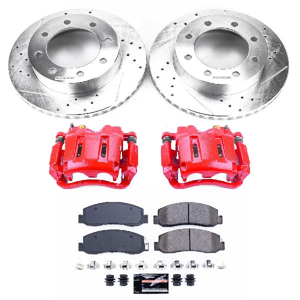 2010-2011 Ford F-350 Super Duty Disc Brake Kit - Front (Powerstop)