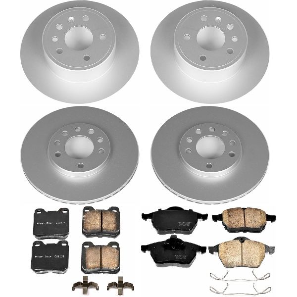 1997-1998 Saab 900 Disc Brake Kit - Front and Rear (Powerstop)