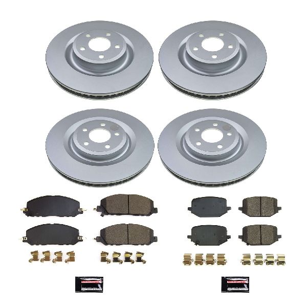 2020-2025 Lincoln Aviator Disc Brake Kit - Front and Rear (Powerstop)