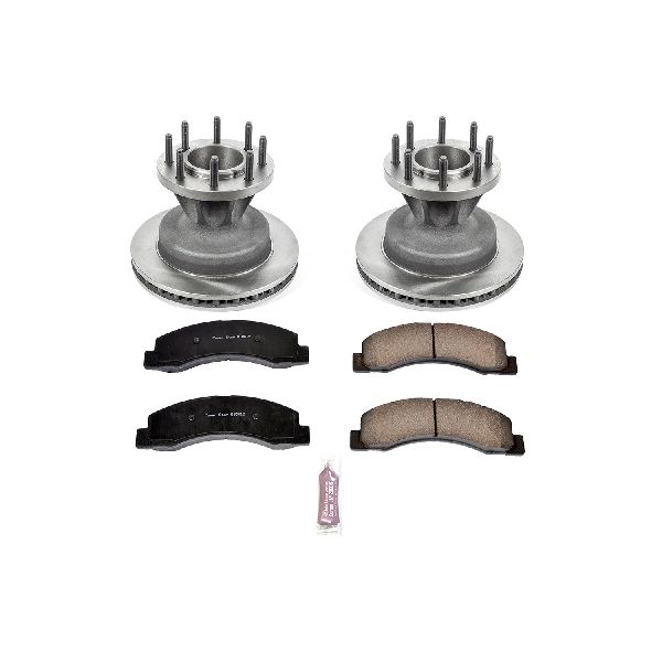 2003-2004 Ford F-350 Super Duty Disc Brake Kit - Front (Powerstop)