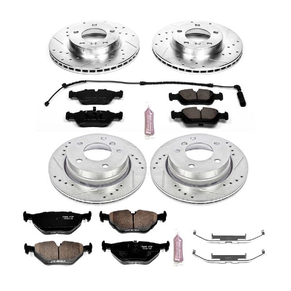 1999-2000 BMW 323i Disc Brake Kit - Front and Rear (Powerstop)